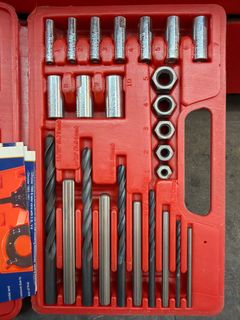 Astro Pneumatic 9447 25-Piece Screw Extractor/Drill & Guide Set - Image 2