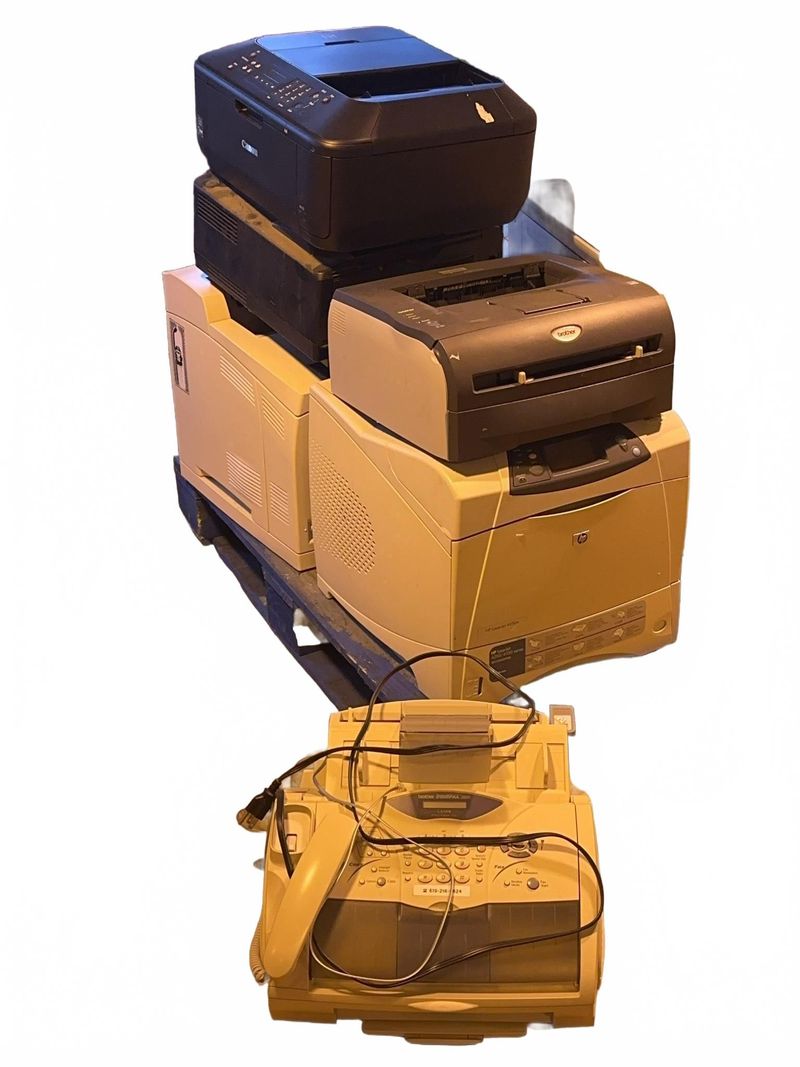 Office Printers and Fax Machine Lot - Image 1