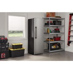 Vissani 11 cu. ft. Convertible Upright Freezer in Stainless Look with Adjustable Shelving, Garage Ready MDUF11SS5 - Image 5