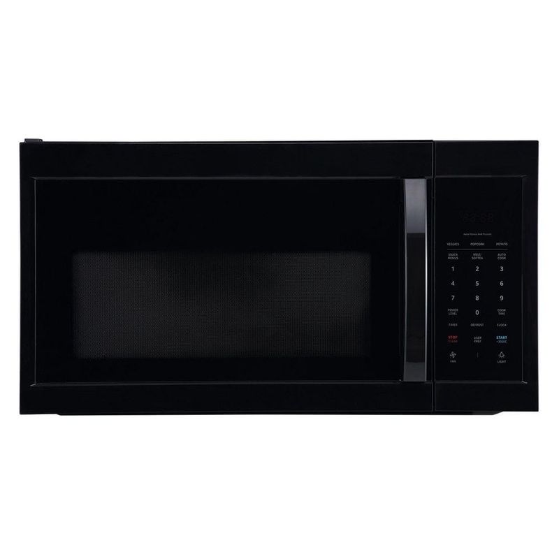 Vissani 1.7 cu. ft. 1000-Watt Over the Range Microwave in Black HVO170B - Image 1
