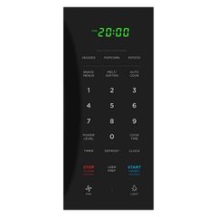 Vissani 1.7 cu. ft. 1000-Watt Over the Range Microwave in Black HVO170B - Image 2