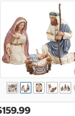 Kirkland Signature Hand Painted Nativity 14-piece Set - Image 2