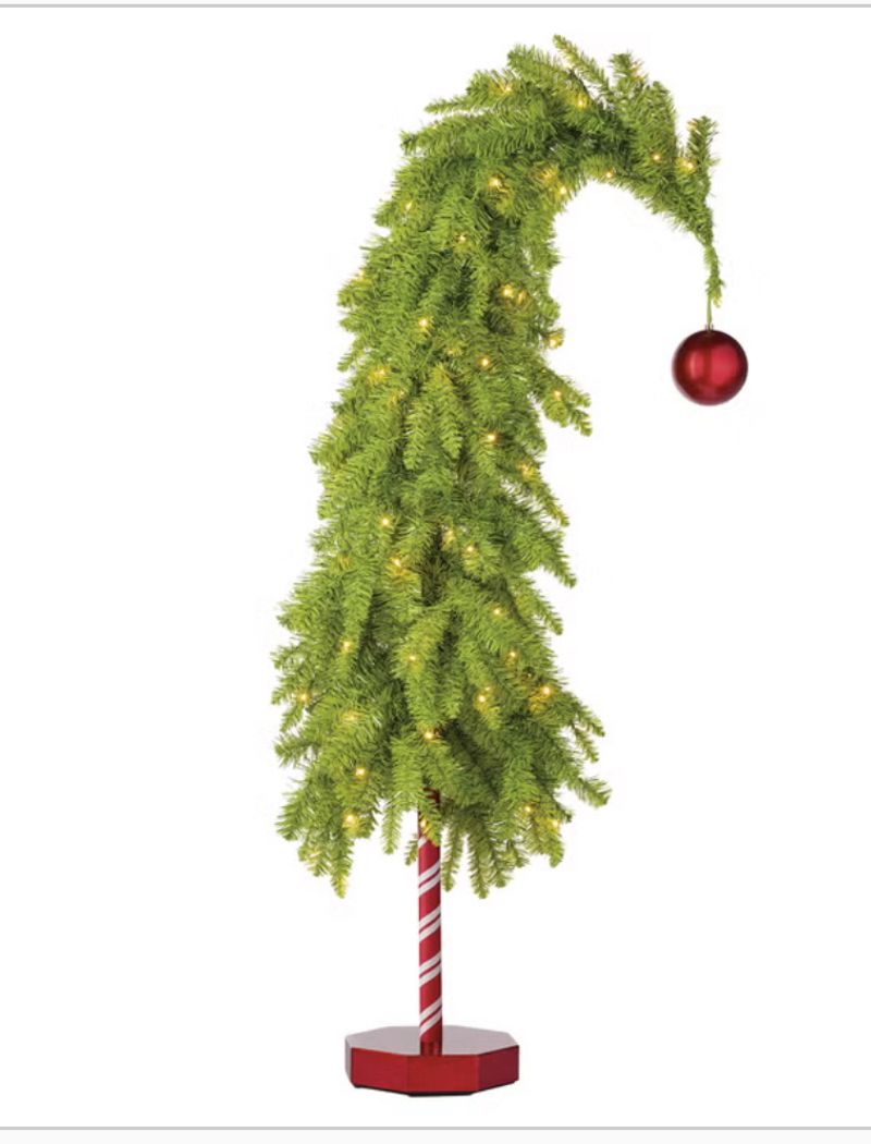 4.5' Pre-Lit Whimsical Tree with LED Lights - Image 1