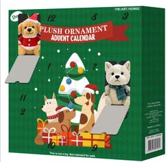Plush Ornament Advent Calendar, Set of 12 - Image 3