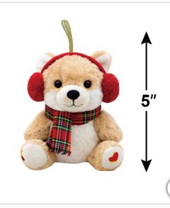 Plush Ornament Advent Calendar, Set of 12 - Image 4