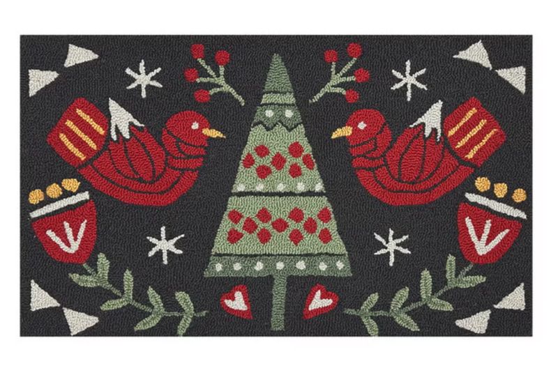 DevgiriHoliday Hooked Accent Rug, 22� x 38� - Image 1