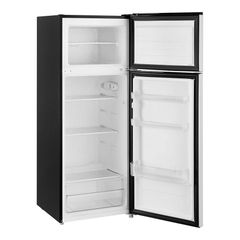 Vissani 7.2 cu. ft. Top Freezer Refrigerator in Fingerprint Resistant Stainless Steel Look MDTF7SSES4 - Image 3