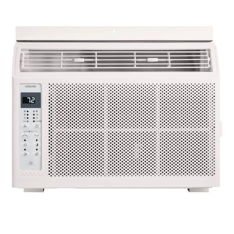 Vissani 5,000 BTU 115-Volt Window Air Conditioner cools 150 sq. ft. with Remote in White V05WC3R - Image 1