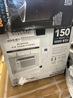 Vissani 5,000 BTU 115-Volt Window Air Conditioner cools 150 sq. ft. with Remote in White V05WC3R - Image 6