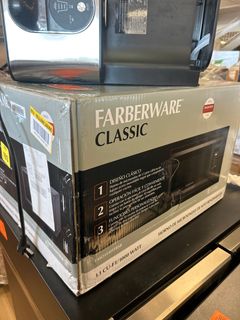 Farberware Classic 1.1 cu. ft. 1000-Watt Countertop Microwave Oven, Black Stainless Steel FMO11AHTBSB - Image 6