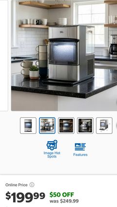 BrioBrio 740i Nugget Ice Maker, 44lbs - Image 2