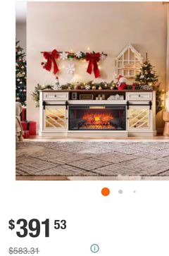 Clihome 42 in. Infrared Electric Fireplace Insert with Removable Trim 3D Flame Heater, Remote Control, Built-In Speakers CL-0456TSE60 - Image 2