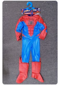 NEW Jazwares Marvel Spider-Man Deluxe Costume (Kids) size:5-6 - Image 1