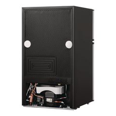 Vissani 3.2 cu. ft. Mini Refrigerator in Stainless Look with 2-Doors, Glass Shelves, and Energy Efficiency MDCM31SS5 - Image 5