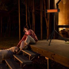 HEAT STORM Tradesman 1500-Watt Electric Indoor/Outdoor Quartz Infrared Portable Space Heater w/Tripod Wall and Ceiling Mount, Black HS-1500-TRIB - Image 5