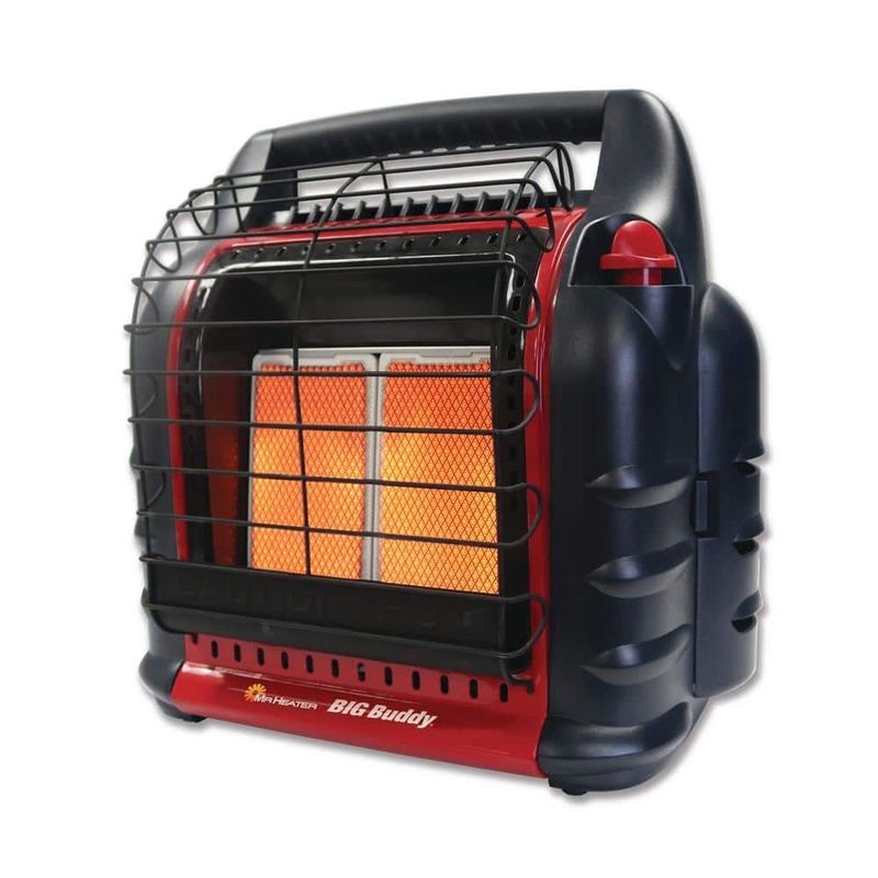 Mr. Heater Big Buddy Pro Series 18,000 BTU Portable Radiant Propane Indoor/Outdoor Space Heater MH18B - Image 1