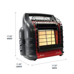 Mr. Heater Big Buddy Pro Series 18,000 BTU Portable Radiant Propane Indoor/Outdoor Space Heater MH18B - Image 3