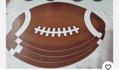 Football Party Tableware-10 pack - Image 1