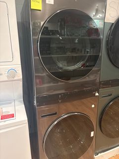 Customer Reviews for LG WashTower Stacked SMART Laundry Center 5.0 Cu.Ft. Front Load Washer & 7.4 Cu.Ft. Gas Dryer in Black Steel w/ Steam - Image 5