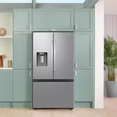 BOSCH 26 cu. ft. Counter Depth 3-Door French Door Refrigerator in Stainless Steel with External Water and Ice Dispenser - Image 4