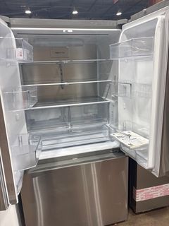 LG Counter-Depth 26.5-cu ft 3 -Door 36-in Wide French Door Refrigerator - Image 5