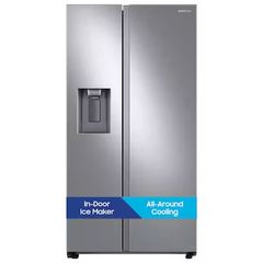 27.4 cu. ft. Standard Depth Side by Side Refrigerator in Fingerprint-Resistant Stainless Steel - Image 2