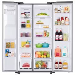 27.4 cu. ft. Standard Depth Side by Side Refrigerator in Fingerprint-Resistant Stainless Steel - Image 4