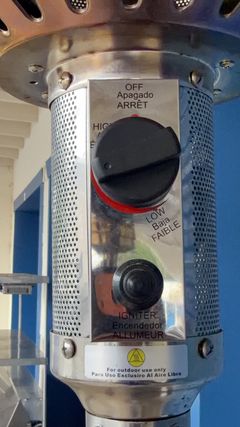 Stainless Steel Propane Patio Heater, 48000 BTU - Image 4