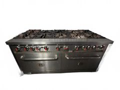 CPG 10-Burner Natural Gas Range with Double Oven - Image 1