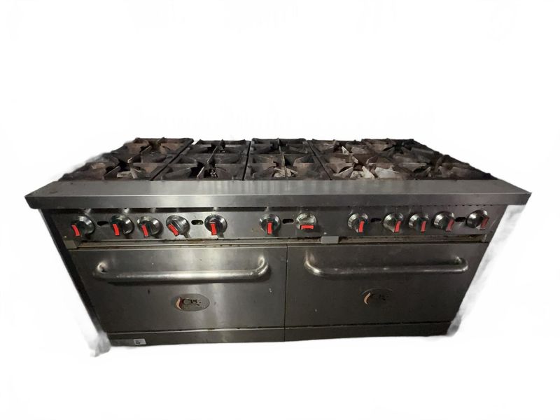 CPG 10-Burner Natural Gas Range with Double Oven - Image 1