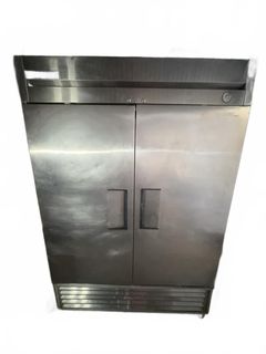 True T-49F Stainless Steel Double Door Freezer - Image 1
