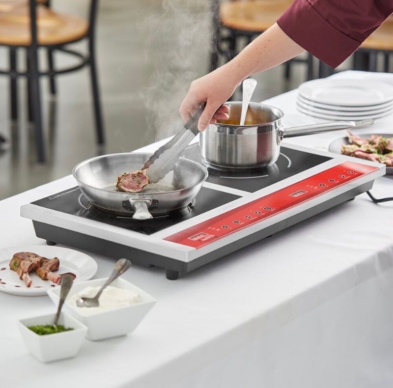Double Countertop Induction Range