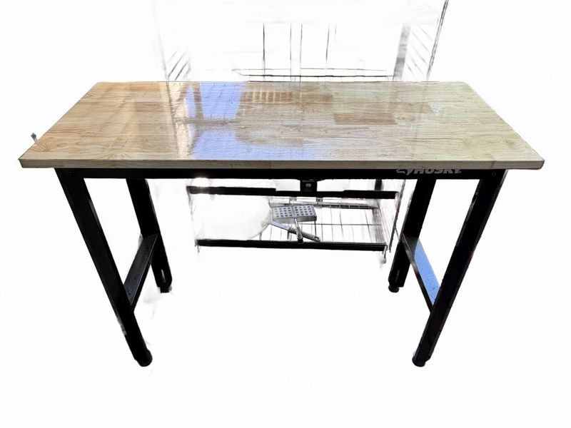 Workbench with Wood Top