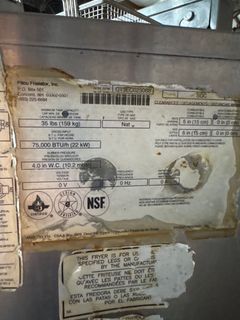 Countertop natural gas fryer - Image 3