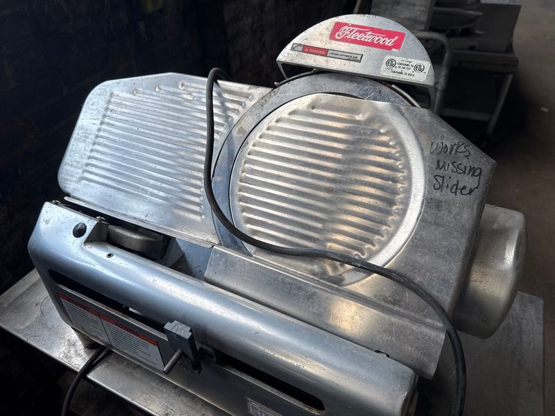 12� heavy duty countertop slicer - Image 1