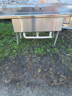 3 compartment sink - Image 3