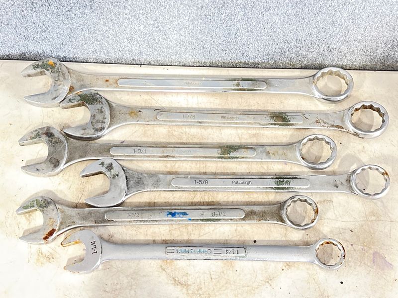 Craftsman and Pittsburgh Oversized Wrenches
