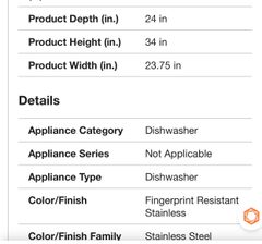 GE dishwasher - Image 3