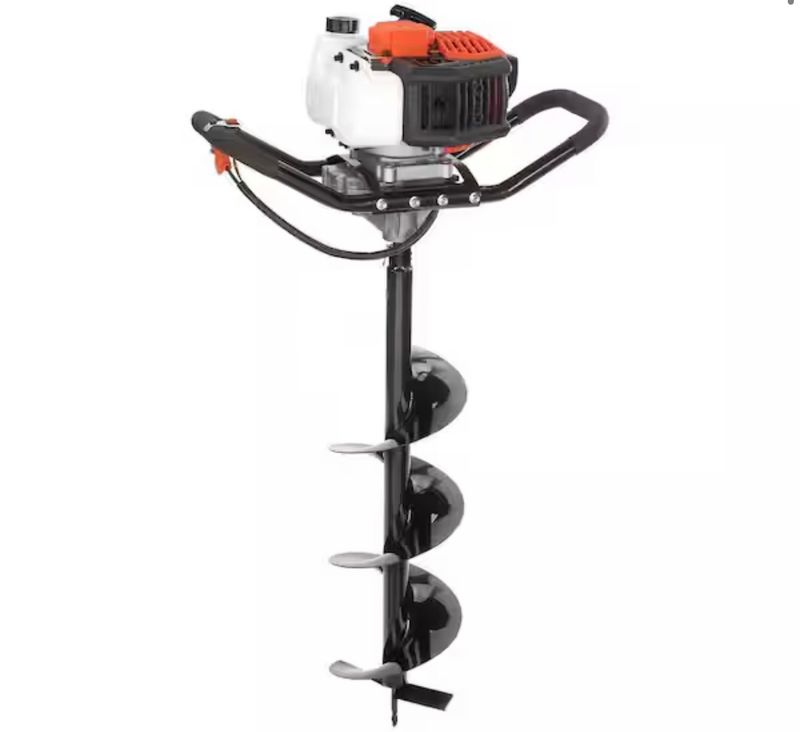 Post Hole Digger, 43cc 1250W Auger Post Hole digger, Gas Powered Earth Digger - Image 1