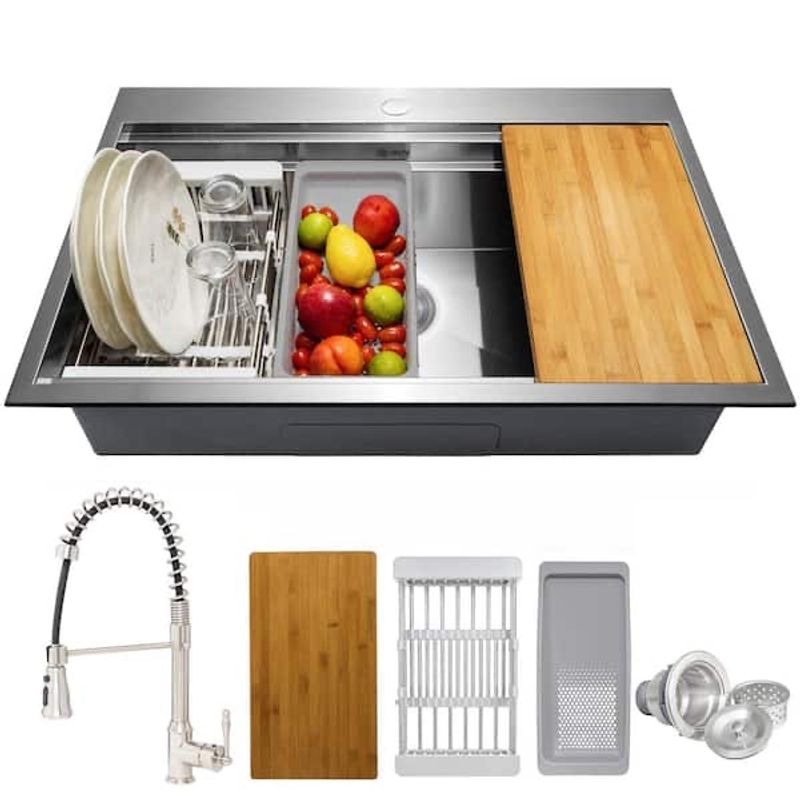 Kitchen Sink with Faucet
