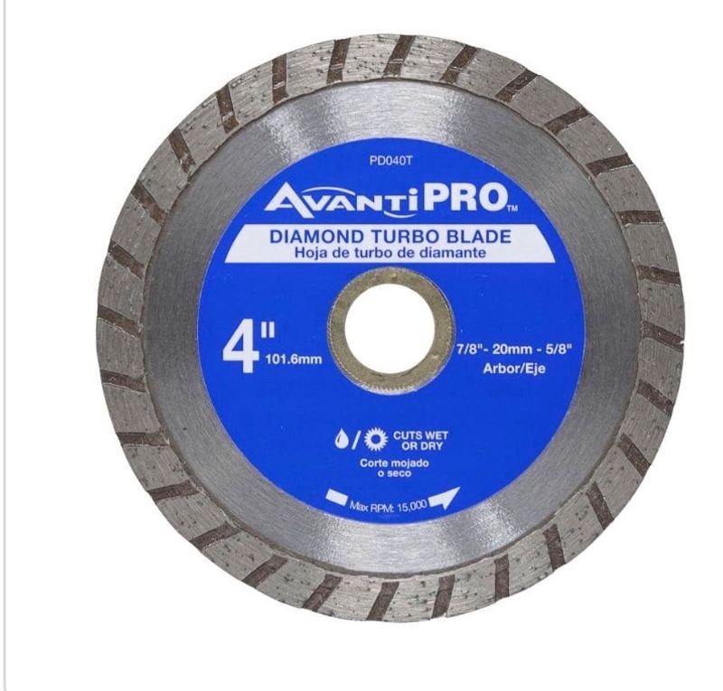4 in. Turbo Diamond Blade - Image 1