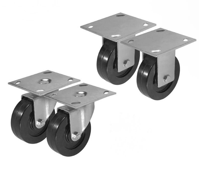 Rigid Caster Kit  (4-Piece) - Image 1