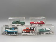Assorted 1:64 Scale Die-Cast Model Cars and Trucks - Image 1