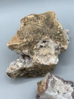 Natural Mineral Specimen Lot Including Agate Thunderegg Geode Halves - Image 7