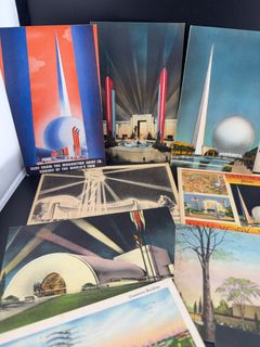 1939 New York World's Fair Souvenir Postcards Lot - Image 2