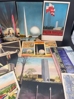 1939 New York World's Fair Souvenir Postcards Lot - Image 3