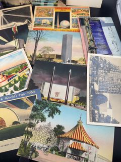 1939 New York World's Fair Souvenir Postcards Lot - Image 4