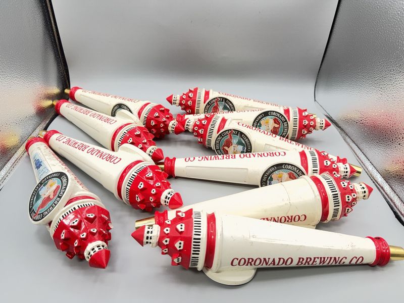 Coronado Brewing Company Figural Hotel Del Tap Handles Lot - Image 1