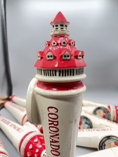 Coronado Brewing Company Figural Hotel Del Tap Handles Lot - Image 4