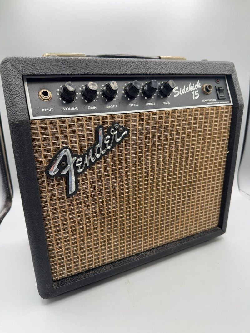 Fender Sidekick 15 Guitar Combo Amplifier Made in Japan - Image 1